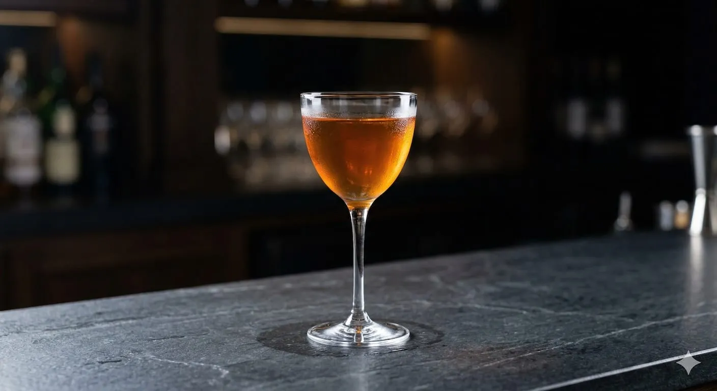 A beautiful Apotheke cocktail