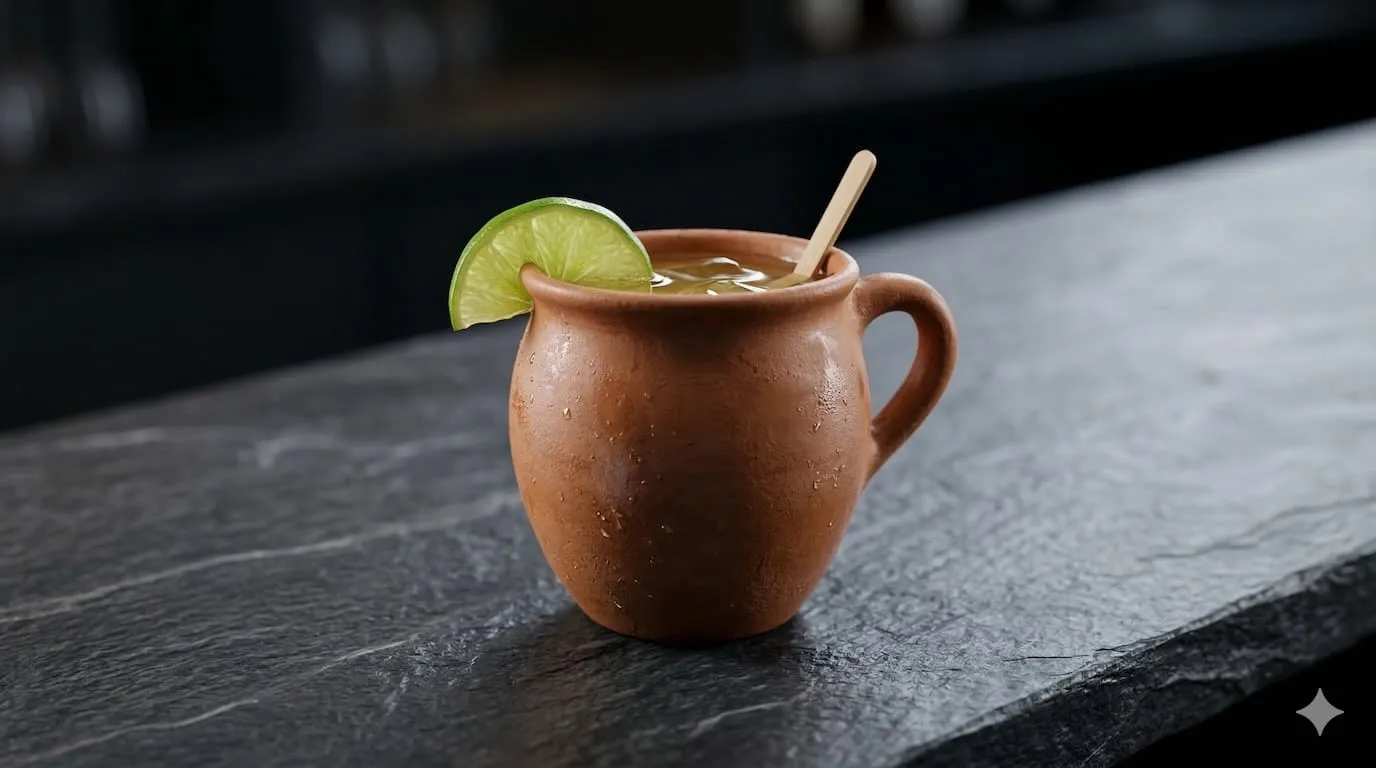 A beautiful Canchánchara cocktail