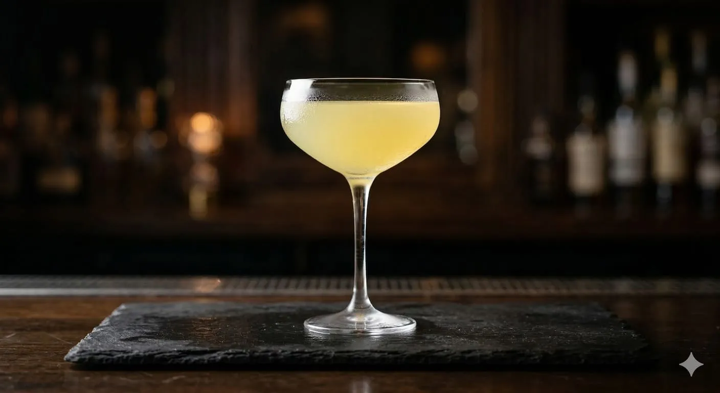 A beautiful Corpse Reviver #2 cocktail
