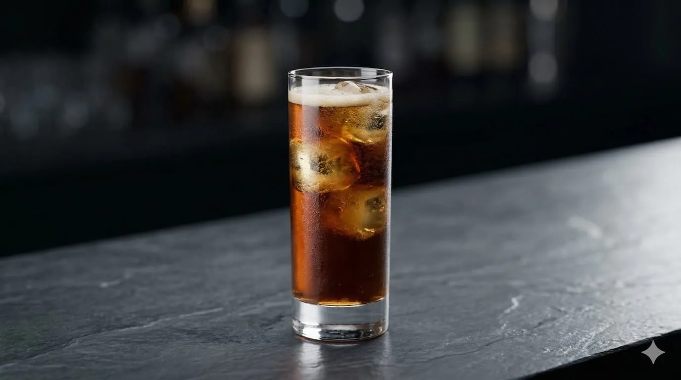 A beautiful Fernandito cocktail