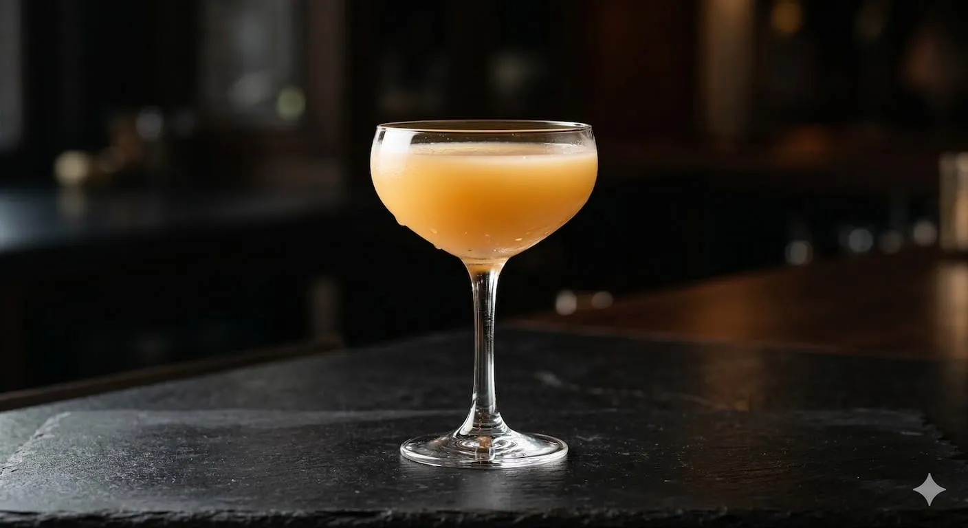 A beautiful Golden Dream cocktail