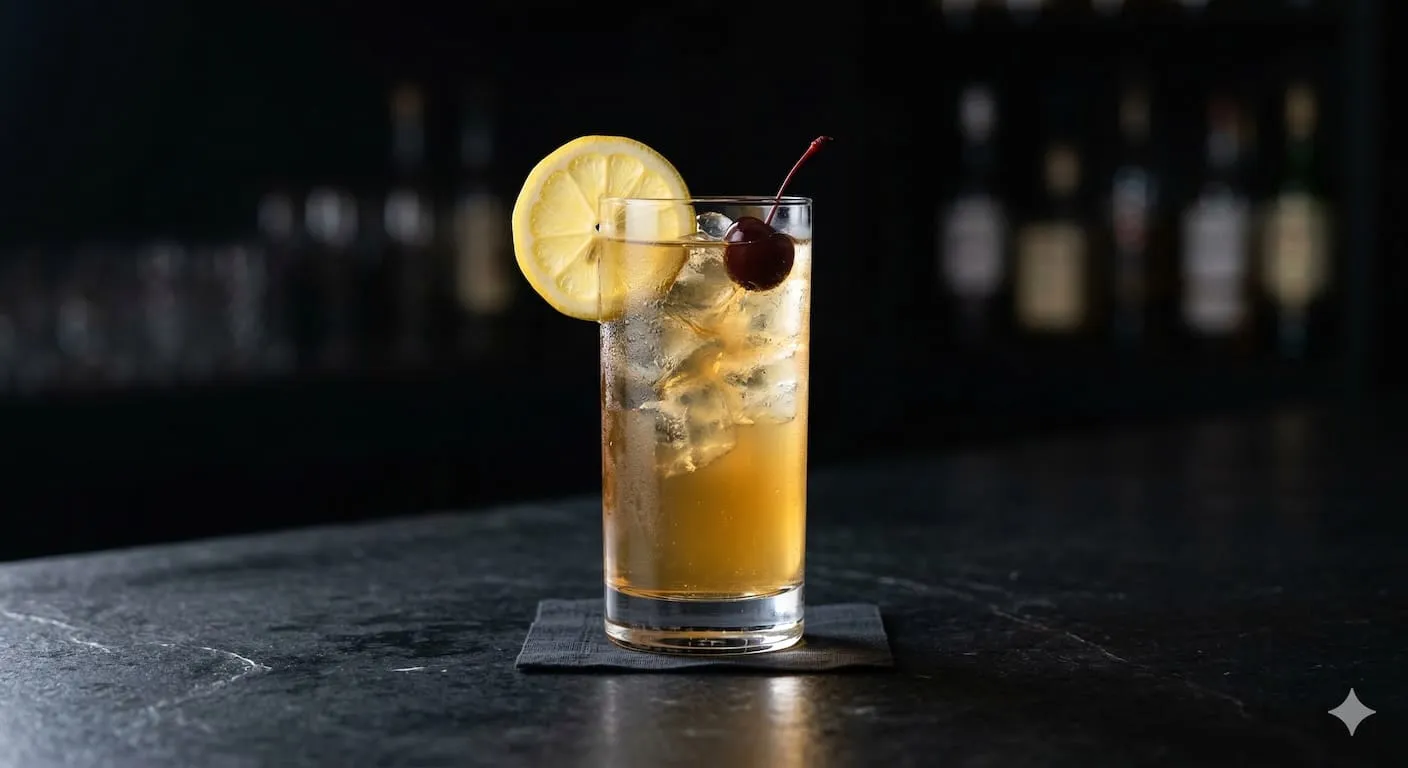 A beautiful Lynchburg Lemonade cocktail
