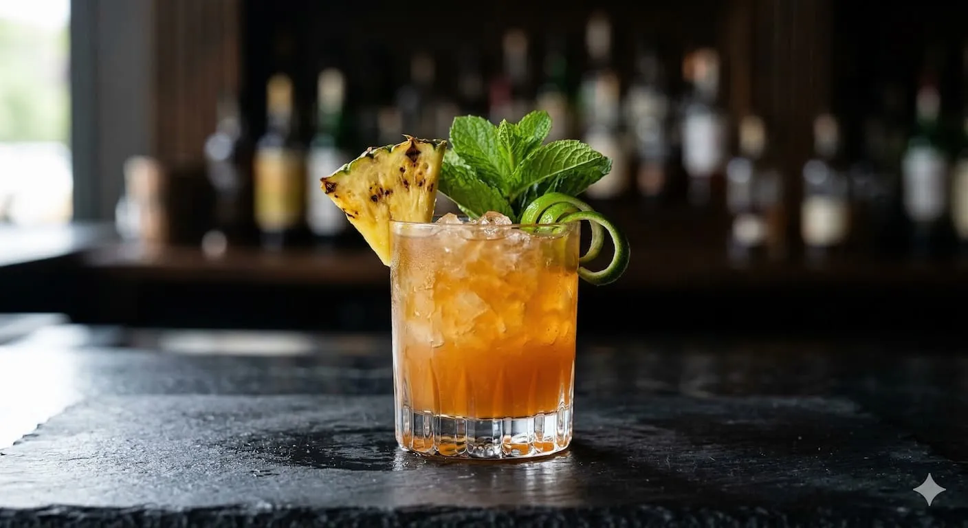 A beautiful Mai Tai cocktail