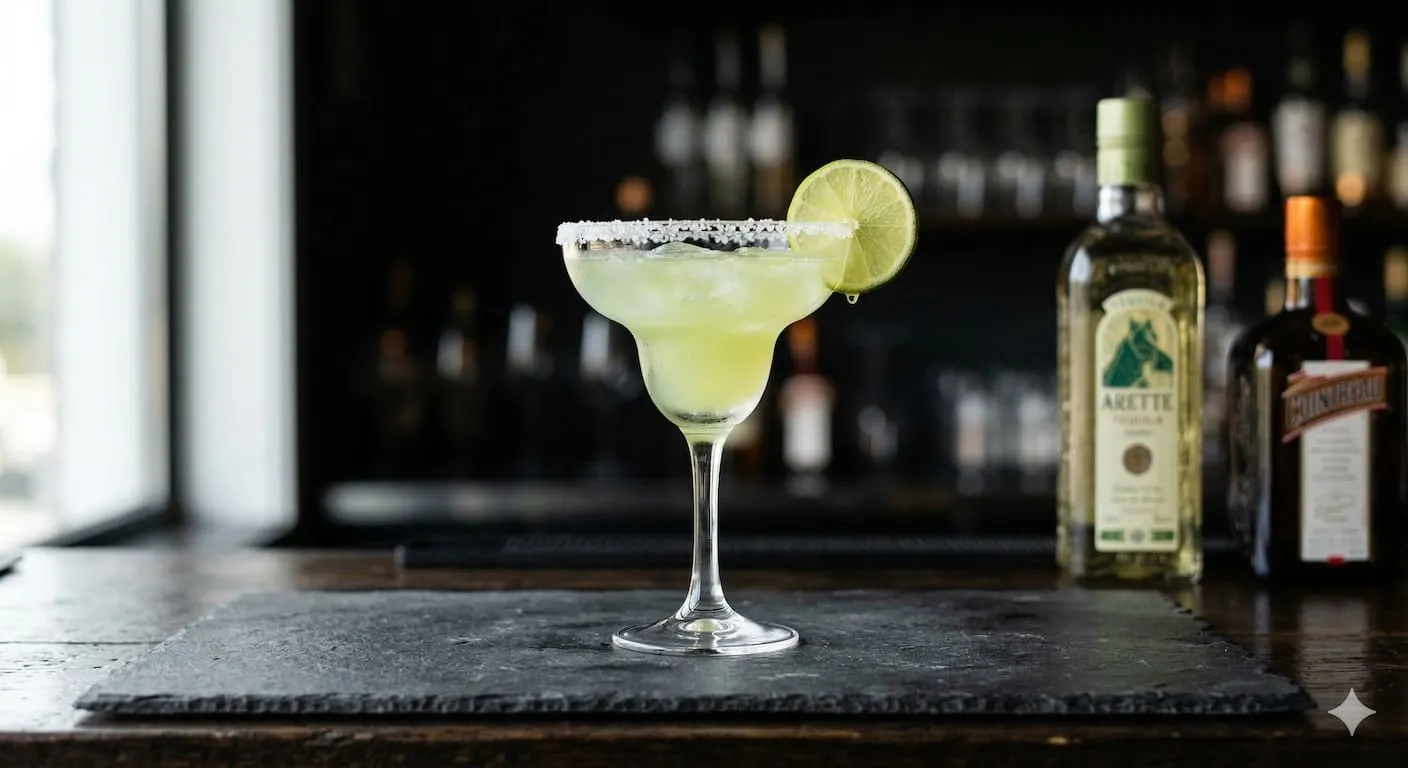 A beautiful Margarita cocktail