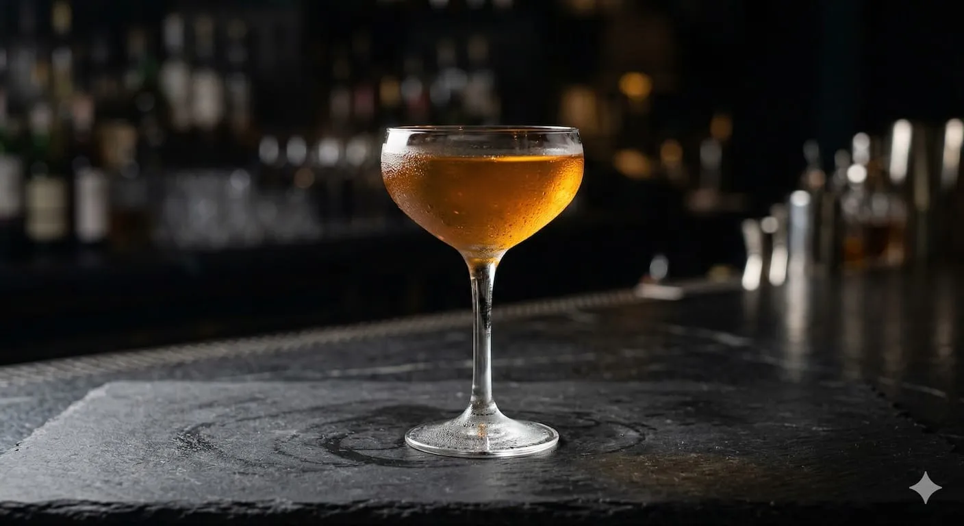 A beautiful Mikado cocktail