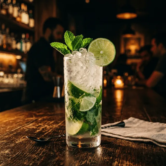 A beautiful Mojito cocktail