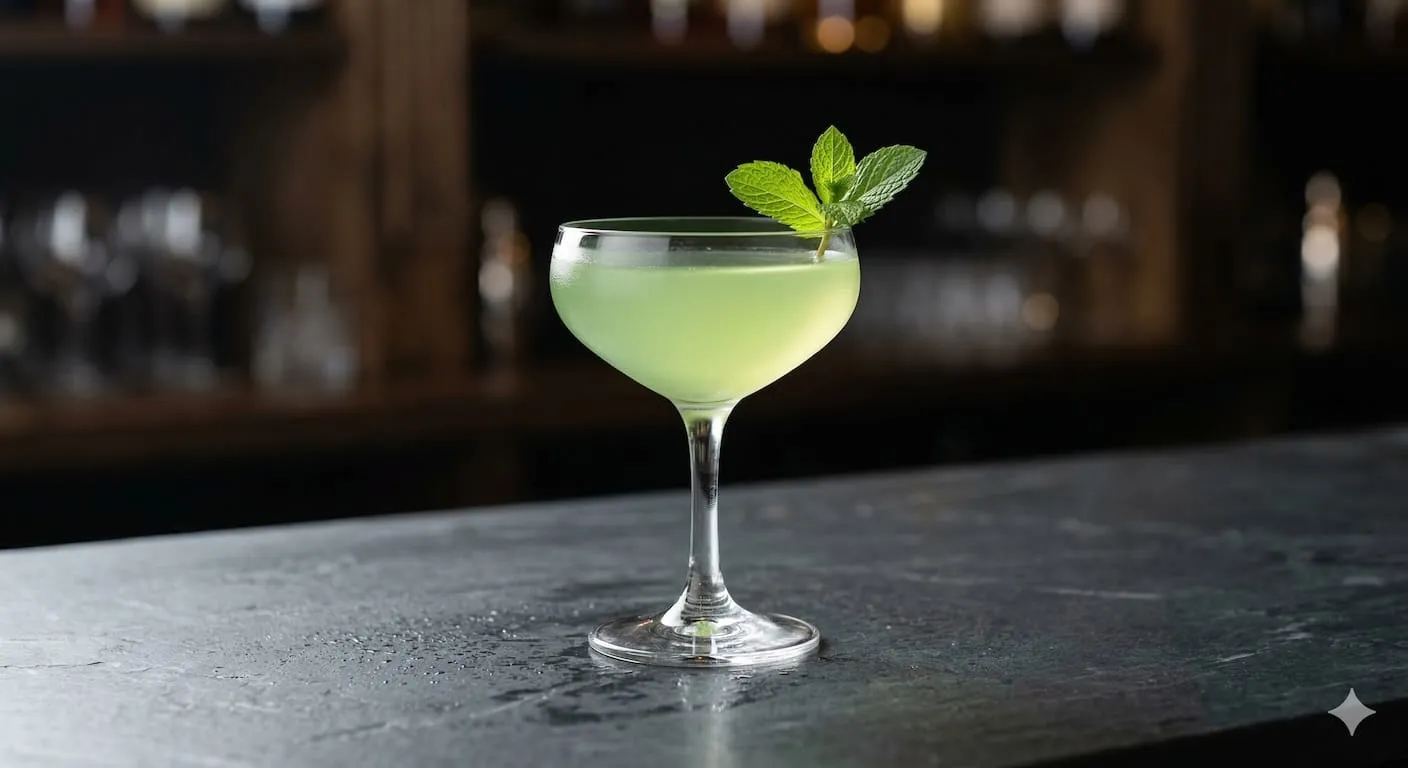 A beautiful Southside cocktail