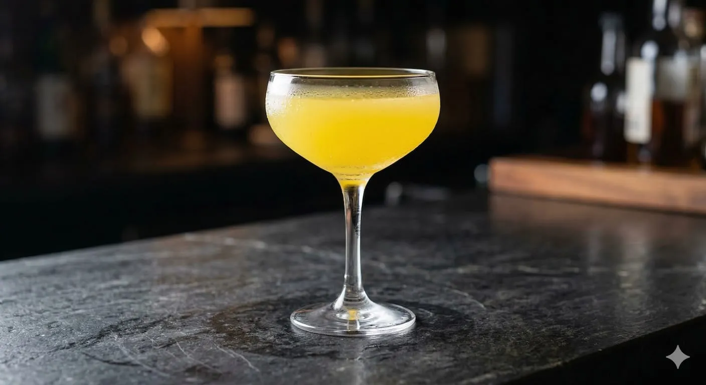 A beautiful Yellow Bird cocktail