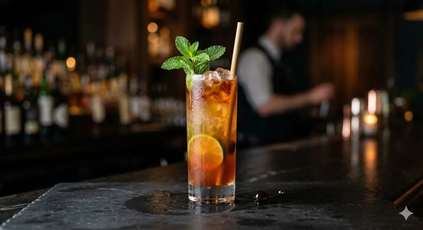 A beautiful Zombie cocktail